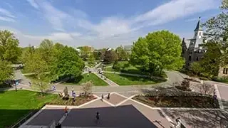 A photo of Seton Hall's campus.