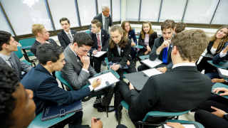 Students in the Buccino Leadership Institute