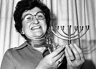 Rose Menorah