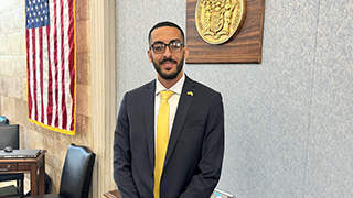  Ahmed Shehata in the Senate Judiciary Room.