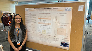 Amanda at Undergraduate Symposium