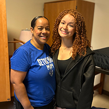 Erin Valdes and her mother Alexis