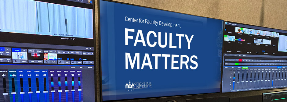 Faculty Matter