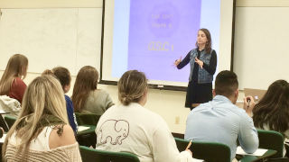 Professor Teaching at SHU 