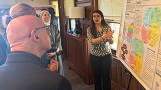 Gianna Vaynberg and Provost Office team