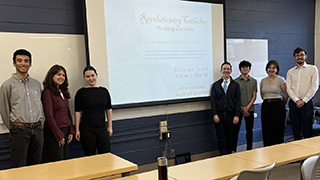 Students Presenting at Petersheim
