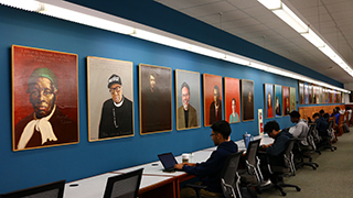 Library new painting
