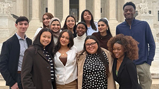 P-PAC Students at the National Mall