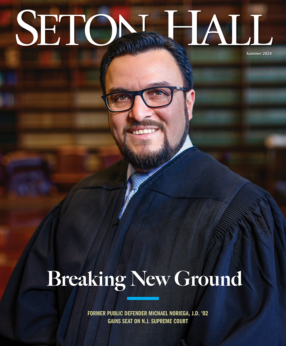 Seton Hall Magazine Cover Image