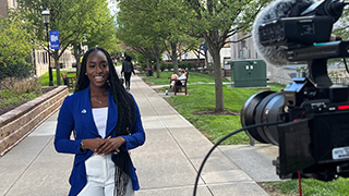 Idara Ben-Edet, an international graduate student