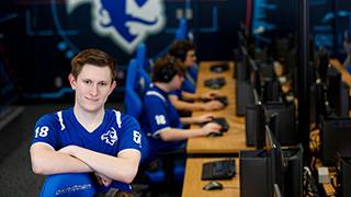 E-sports lab in Jubilee Hall.