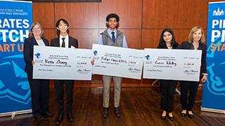 Ten High School Entrepreneurs Compete for $50,000 in Prizes and Scholarships During Pirates Pitch 2024