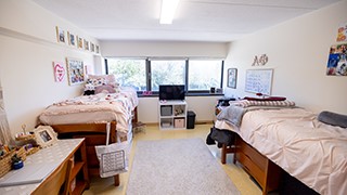 Xavier Hall dorm room 250