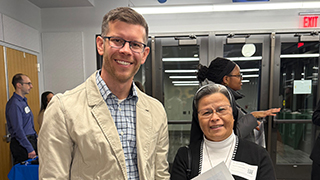 Patrick Manning at Event